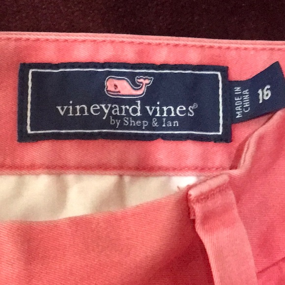 🆕Vineyard Vines Sz 16 Breaker Pant Jetty Red - Picture 4 of 5